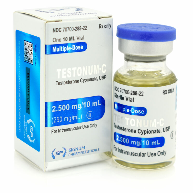 Cipionato de Testosterona 250mg/ml Signum Pharmaceuticals