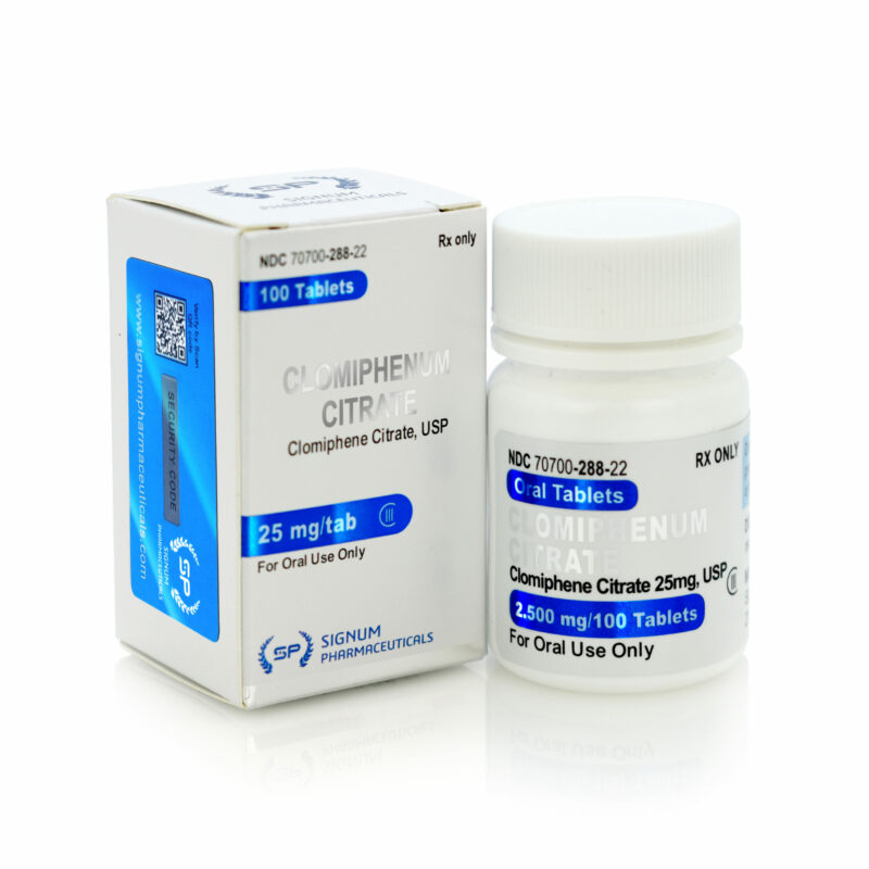 Citrato de Clomifeno 25mg Signum Pharmaceuticals