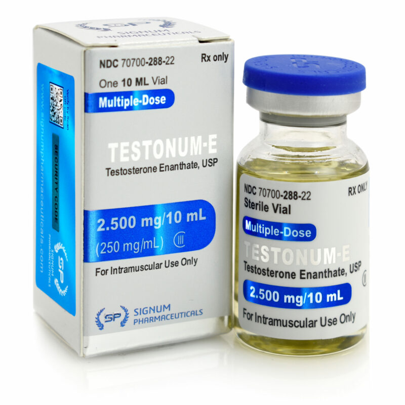 Enantato de Testosterona 250mg/ml Signum Pharmaceuticals