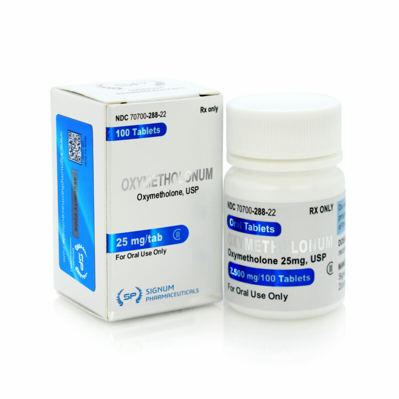Oximetolona 25mg Signum Pharmaceuticals