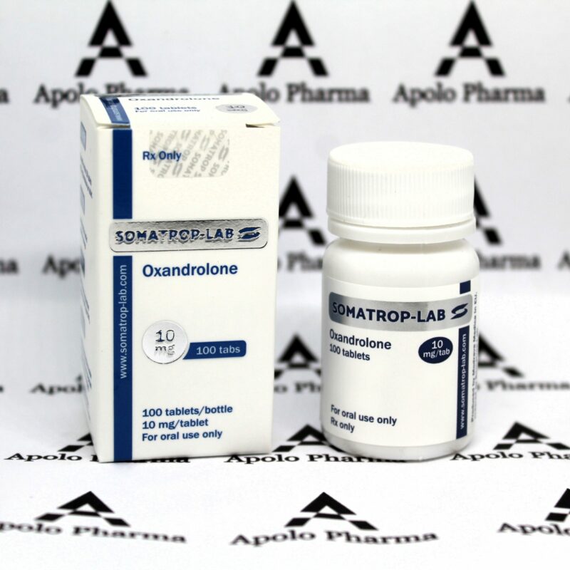 Oxandrolona 10mg Somatrop Lab
