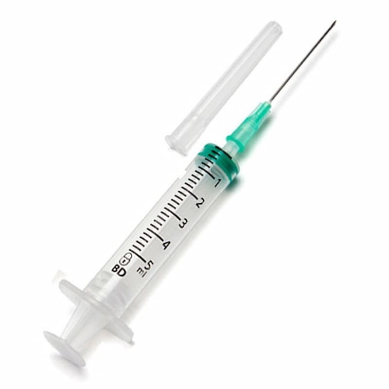 Seringa 5ml + Agulha 23G