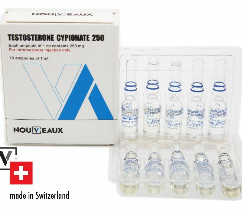 Cipionato de Testosterona 250mg/ml Nouveaux