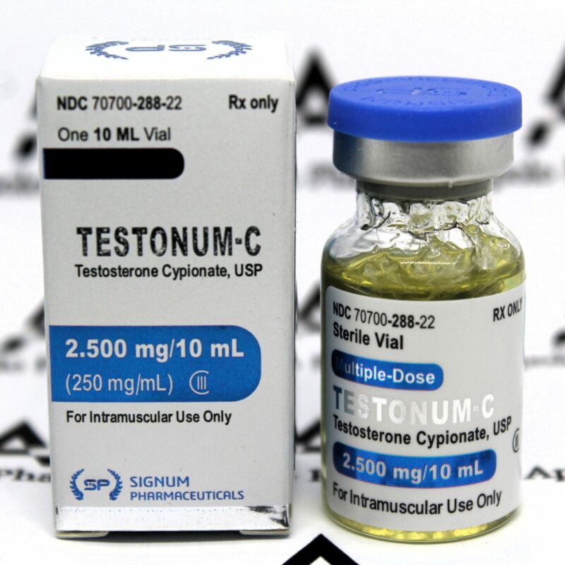 Cipionato de Testosterona 250mg/ml Signum Pharmaceuticals