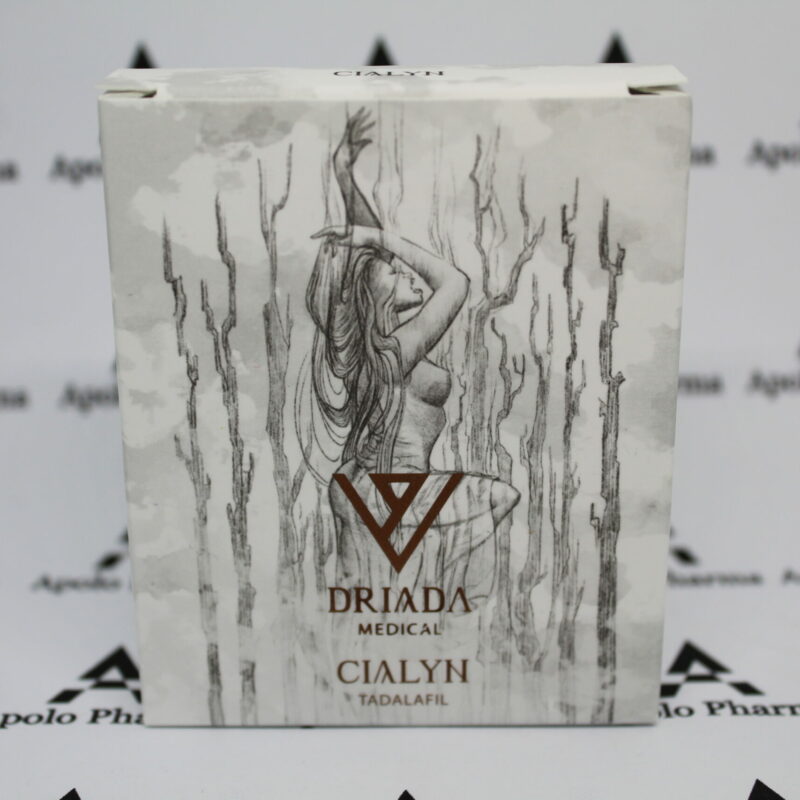 Cialis 20mg (Tadalafil) Driada Medical - 20 Comprimidos