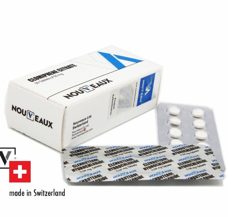 Citrato de Clomifeno 50mg Nouveuax