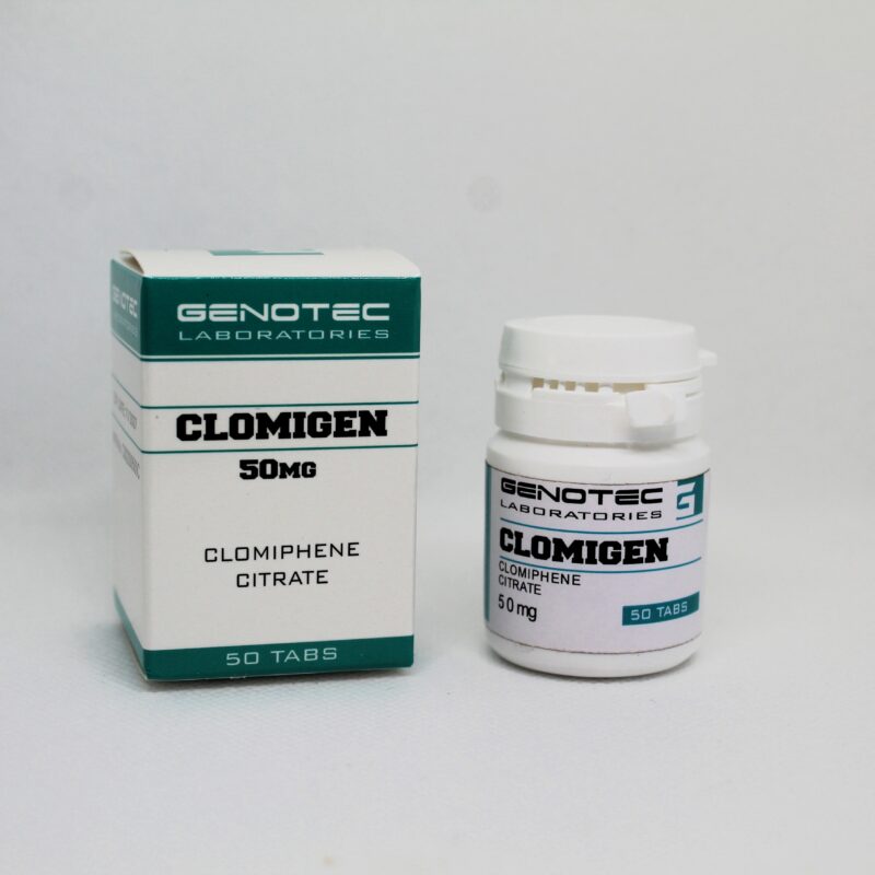 Citrato de Clomifeno 50mg Genotec Laboratories