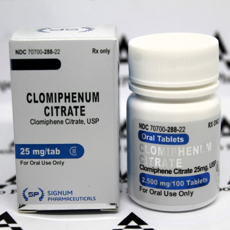 Citrato de Clomifeno 25mg Signum Pharmaceuticals