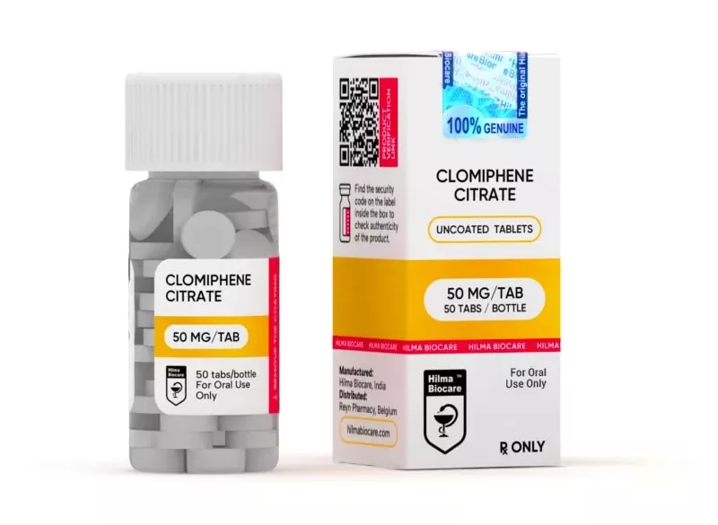 Citrato de Clomifeno 50mg Hilma Biocare
