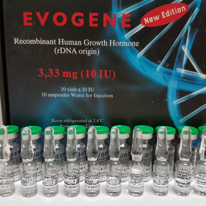 HGH Hormona de Crescimento 100ui Evogene