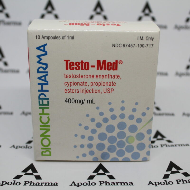 Testo-Med 400mg/ml Bioniche Pharma