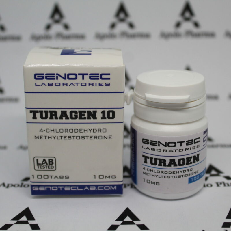 Turinabol 10mg Genotec Laboratories