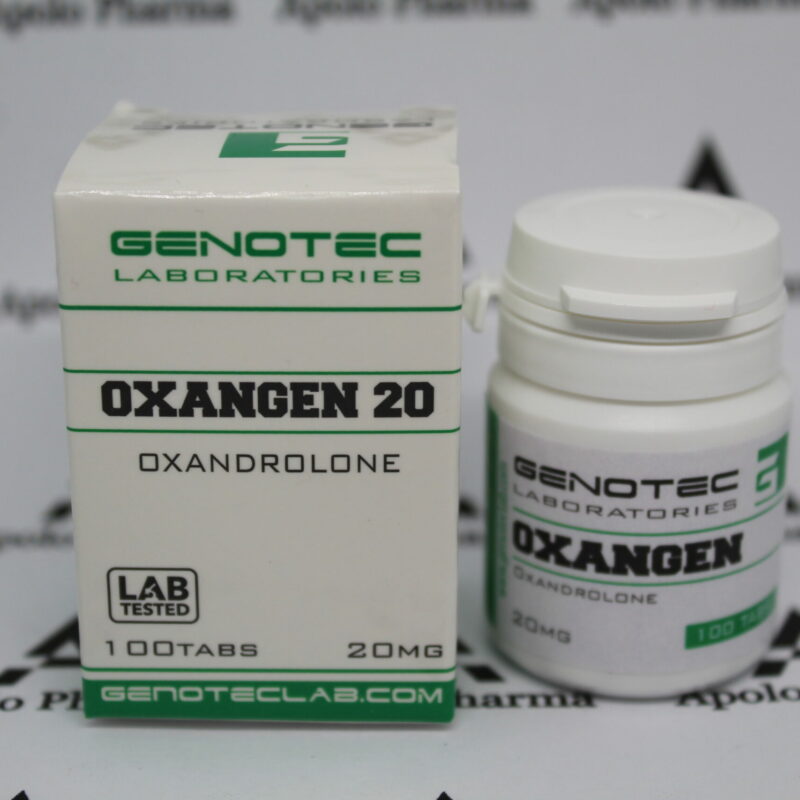 Oxandrolona 20mg Genotec Laboratories