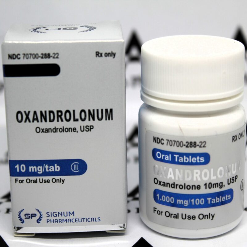 Oxandrolona 10mg Signum Pharmaceuticals