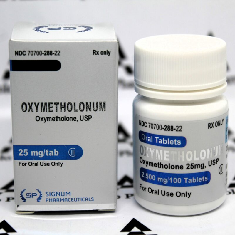 Oximetolona 25mg Signum Pharmaceuticals