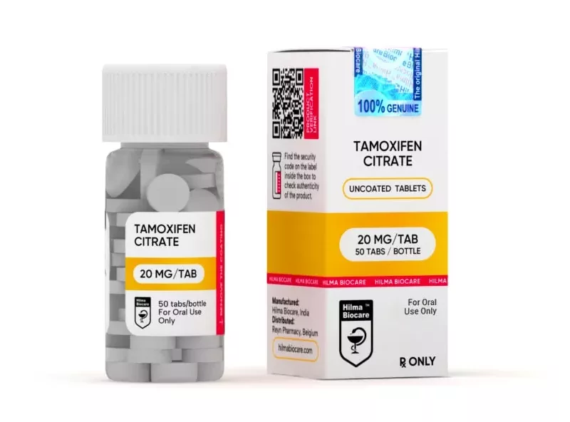 Citrato de Tamoxifeno 20mg Hilma Biocare