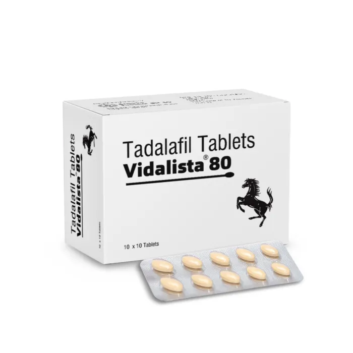 Cialis 80mg (Tadalafil) - 10 comprimidos