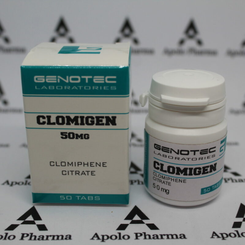 Citrato de Clomifeno 50mg Genotec Laboratories