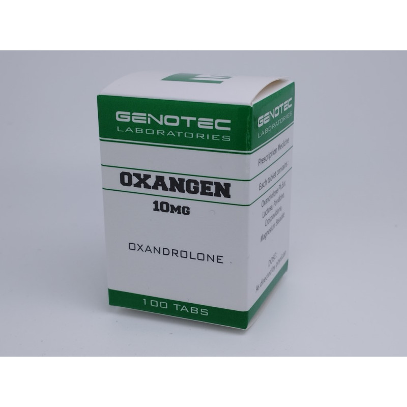 Oxandrolona 10mg Genotec Laboratories