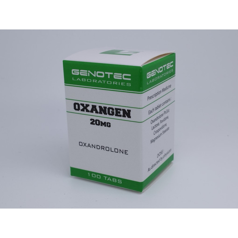 Oxandrolona 20mg Genotec Laboratories