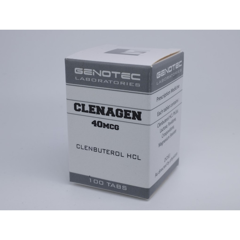 Clenbuterol 40mcg Genotec Laboratories