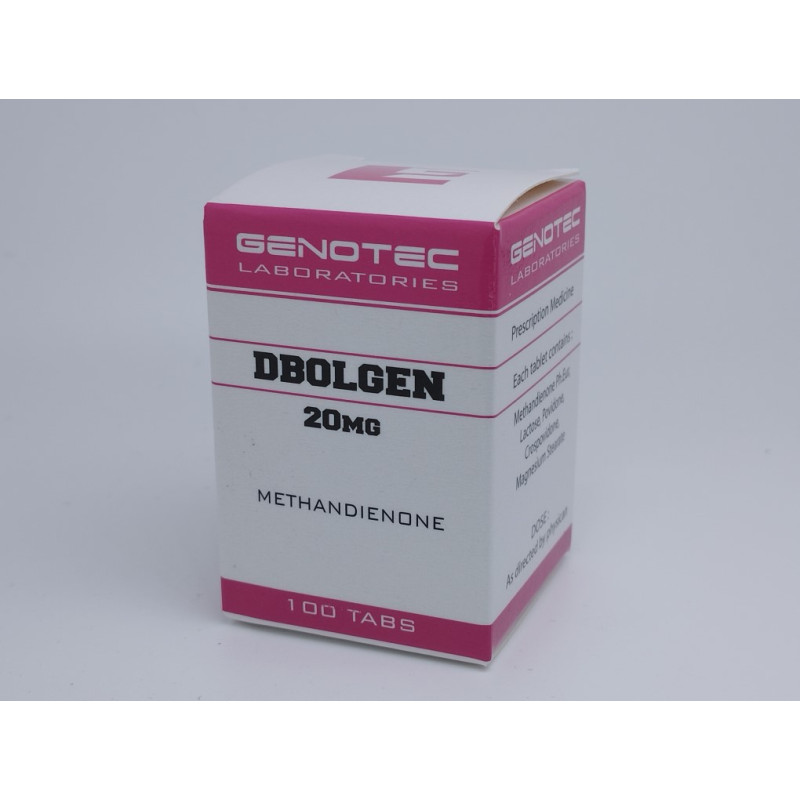 Dianabol 20mg Genotec Laboratories