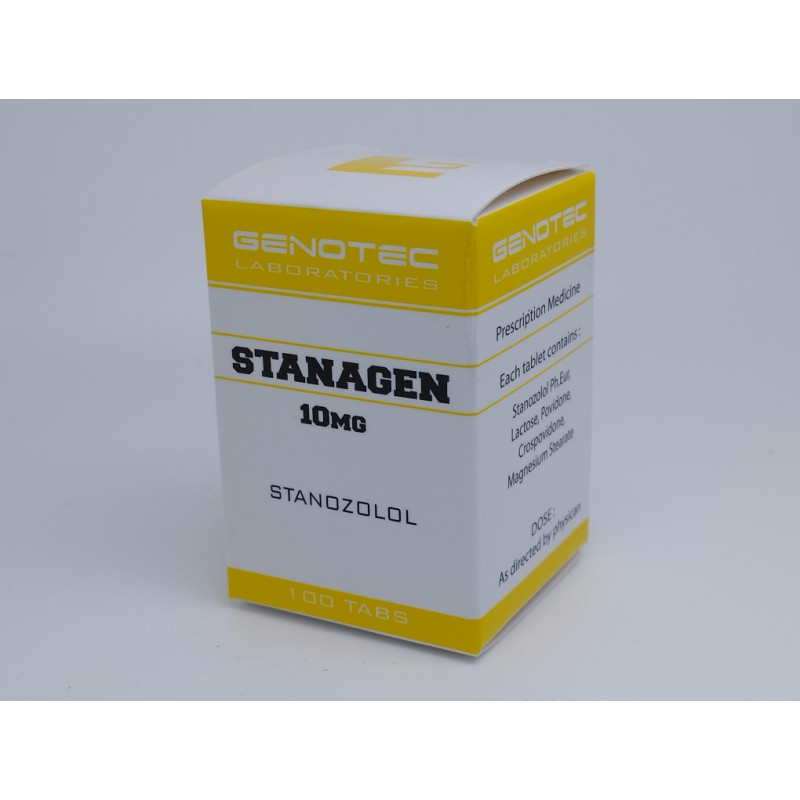 Stanozolol 10mg Genotec Laboratories