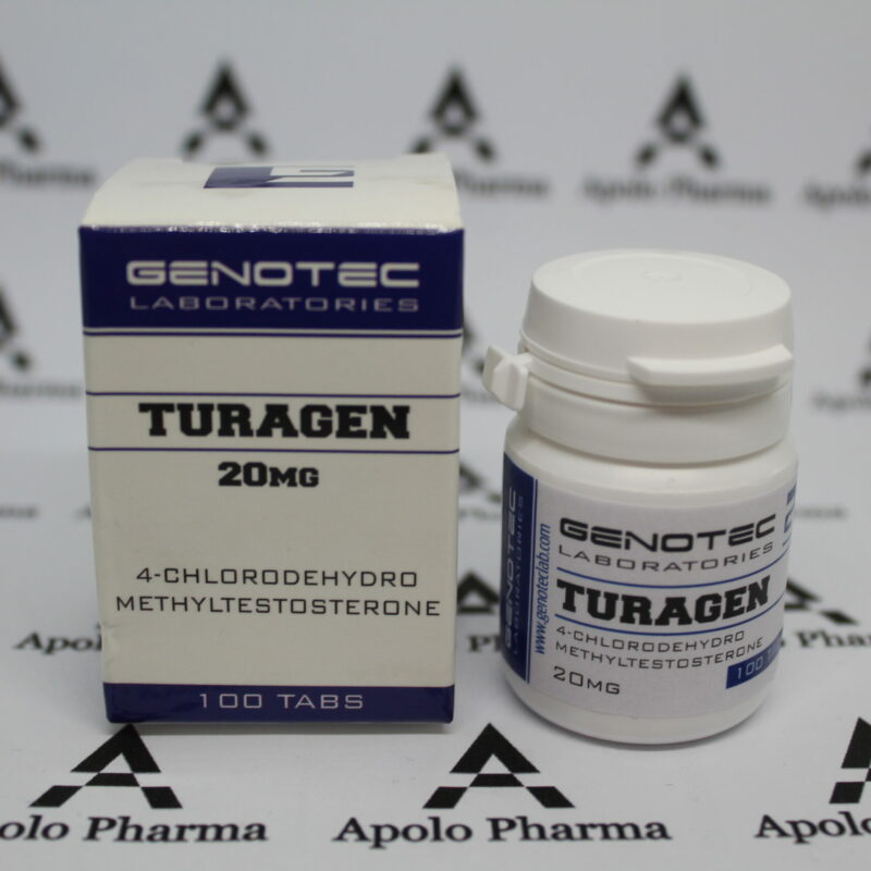 Turinabol 20mg Genotec Laboratories